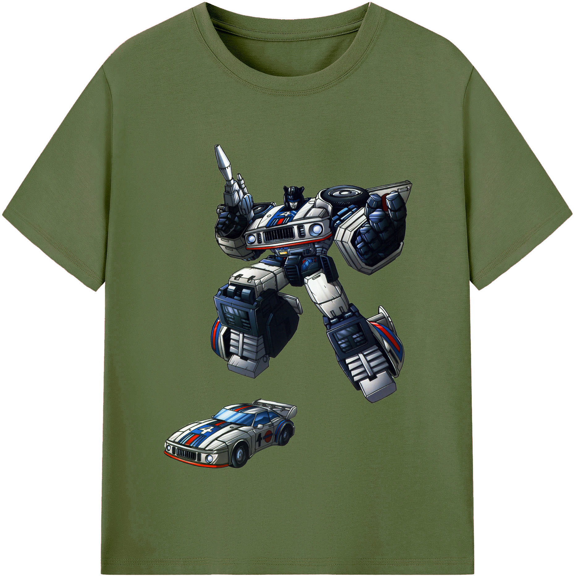 （画像用）  綿100％半袖Tシャツ（フロントプリント）